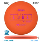 Disc Golf Warehouse Discraft UltraLuna - Putter Line Hard Orange#295/Purple Metallic 170g