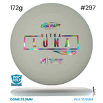 Disc Golf Warehouse Discraft UltraLuna - Putter Line Hard White#297/Rainbow Holo 172g