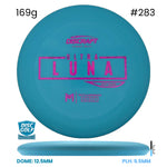 Disc Golf Warehouse Discraft UltraLuna - Putter Line Soft Turquoise/#283/Black 169g