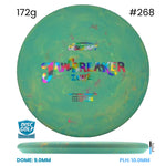 Disc Golf Warehouse Discraft Zone - Jawbreaker Plastic Green/Rainbow Holo 172g