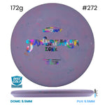 Disc Golf Warehouse Discraft Zone - Jawbreaker Plastic Purple/Rainbow Holo 172g