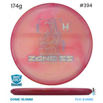 Disc Golf Warehouse Discraft Zone SS - Special Blend Plastic - Holyn Handley 2026 Tour Series Pink/Blue Metallic, Silver 174g