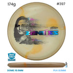 Disc Golf Warehouse Discraft Zone SS - Special Blend Plastic - Holyn Handley 2026 Tour Series Yellow/Multicolor 174g
