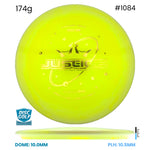 Disc Golf Warehouse Dynamic Discs Justice - Lucid Ice Orbit Yellow/Gold 174g