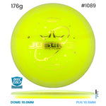 Disc Golf Warehouse Dynamic Discs Justice - Lucid Ice Orbit Yellow/Gold 176g