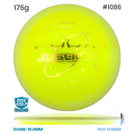 Disc Golf Warehouse Dynamic Discs Justice - Lucid Ice Orbit Yellow/Gold 176g