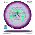 Disc Golf Warehouse Innova Arachnid - Halo Star Plastic Purple/Green Metallic 174g