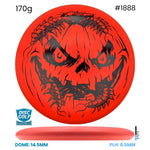 Disc Golf Warehouse Innova Aviar - DX Plastic - Halloween Pumpkin Orange/Black 170g