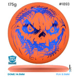 Disc Golf Warehouse Innova Aviar - DX Plastic - Halloween Pumpkin Orange/Black 175g