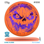 Disc Golf Warehouse Innova Aviar - DX Plastic - Halloween Pumpkin Orange/Black 175g