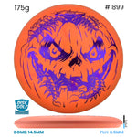 Disc Golf Warehouse Innova Aviar - DX Plastic - Halloween Pumpkin Orange/Black 175g