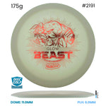 Disc Golf Warehouse Innova Beast - DX Glow Glow/Green Metallic, Purple Metallic 175g