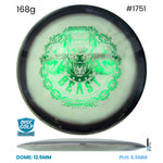 Disc Golf Warehouse Innova Beast - Proto Glow Halo Star Plastic - Anneli Tõugjas-Männiste 2026 tour Series Black/Green Metallic 168g