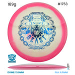 Disc Golf Warehouse Innova Beast - Proto Glow Halo Star Plastic - Anneli Tõugjas-Männiste 2026 tour Series Pink/Blue Metallic 169g