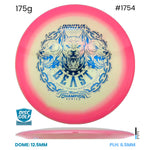 Disc Golf Warehouse Innova Beast - Proto Glow Halo Star Plastic - Anneli Tõugjas-Männiste 2026 tour Series Pink/Blue Metallic 175g