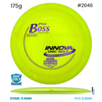 Disc Golf Warehouse Innova Boss - Pro Plastic Yellow/Purple Metallic 175g