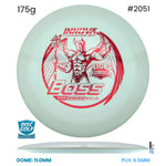 Disc Golf Warehouse Innova Boss - Star Plastic White/Red Metallic 175g