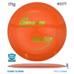 Disc Golf Warehouse Innova Corvette - Pro Plastic Orange/Green Metallic 171g
