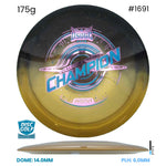 Disc Golf Warehouse Innova Destroyer - Duo Plastic - Calvin Heimburg 2026 USDGC Commemorative Edition Gold & Black/Multicolour 175g