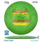 Disc Golf Warehouse Innova Destroyer - G Star Plastic Green/Red Metallic, Gold 172g