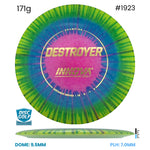 Disc Golf Warehouse Innova Destroyer - I-Dye Champion Plastic Full Color Print/None 171g
