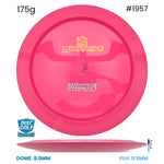 Disc Golf Warehouse Innova Destroyer - Star Bottom Stamp Plastic Pink/Gold, Silver 175g