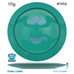 Disc Golf Warehouse Innova Destroyer - Star Bottom Stamp Plastic Teal/Blue Metallic, Silver 171g
