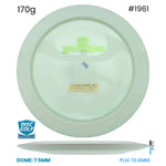 Disc Golf Warehouse Innova Destroyer - Star White Bottom Stamp Plastic White/Gold, Silver 170g