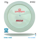 Disc Golf Warehouse Innova Destroyer - Star White Bottom Stamp Plastic White/Gold, Silver 171g