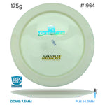Disc Golf Warehouse Innova Destroyer - Star White Bottom Stamp Plastic White/Gold, Silver 175g