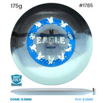 Disc Golf Warehouse Innova Eagle - Duo Plastic - Calvin Heimburg 2026 Tour Series Black/Silver, Blue Metallic 175g