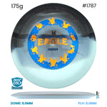 Disc Golf Warehouse Innova Eagle - Duo Plastic - Calvin Heimburg 2026 Tour Series Black/Silver, Blue Metallic 175g