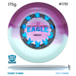 Disc Golf Warehouse Innova Eagle - Duo Plastic - Calvin Heimburg 2026 Tour Series Purple/Silver, Blue Metallic 175g