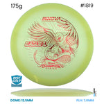 Disc Golf Warehouse Innova Eagle-L - Proto Glow Champion - Sofia Donnecke 2026 Tour Series Glow/Red Metallic 175g