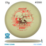 Disc Golf Warehouse Innova Fox - DX Proto Glow Plastic Glow/Blue Metallic 171g
