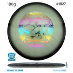Disc Golf Warehouse Innova Fox - Proto Glow Halo Champion Plastic - Emily Weatherman 2026 Tour Series Black/Rainbow Holo 180g