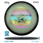 Disc Golf Warehouse Innova Fox - Proto Glow Halo Champion Plastic - Emily Weatherman 2026 Tour Series Gray/Rainbow Holo 180g
