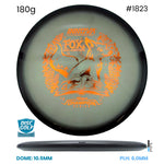 Disc Golf Warehouse Innova Fox - Proto Glow Halo Champion Plastic - Emily Weatherman 2026 Tour Series Gray/Rainbow Holo 180g