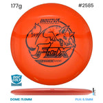Disc Golf Warehouse Innova Fox - Star Plastic Orange/Rainbow Holo 177g