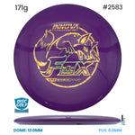 Disc Golf Warehouse Innova Fox - Star Plastic Purple/Gold 171g