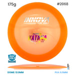Disc Golf Warehouse Innova Katana - Champion Plastic Orange/Silver, Rainbow Holo 175g