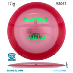 Disc Golf Warehouse Innova Katana - Champion Plastic Pink/Green Metallic 171g