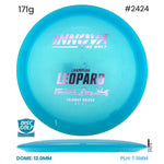 Disc Golf Warehouse Innova Leopard - Champion Plastic - Barry Schultz Signiture Blue/Red Metallic 171g