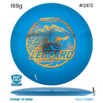 Disc Golf Warehouse Innova Leopard - Star Plastic Blue/Gold 169g
