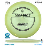 Disc Golf Warehouse Innova Leopard3 - Champion Proto Glow Plastic Glow/Silver, Holographic 175g