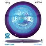 Disc Golf Warehouse Innova Leopard3 - Halo Star Plastic Blue/Purple Metallic 164g