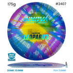 Disc Golf Warehouse Innova Leopard3 - I-Dye Champion Plastic Full Colour Dye/Silver, Holographic 175g