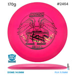 Disc Golf Warehouse Innova Lynx - DX Plastic - IT Overstamp Pink/Black, Gold 170g