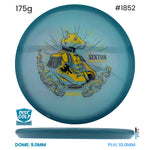 Disc Golf Warehouse Innova Rat - Proto Glow Champion Plastic - Nate Sexton 2026 Tour Series Blue Glow/Purple Metallic, Silver 175g