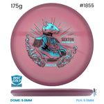 Disc Golf Warehouse Innova Rat - Proto Glow Champion Plastic - Nate Sexton 2026 Tour Series Pink Glow/Purple Metallic, Silver 175g